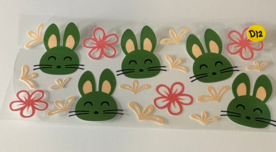 D12 - Green Bunnies