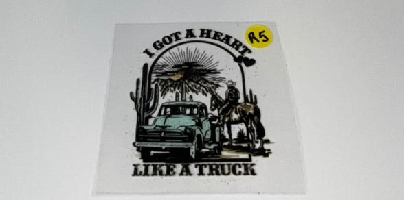 R5 - Western Decal