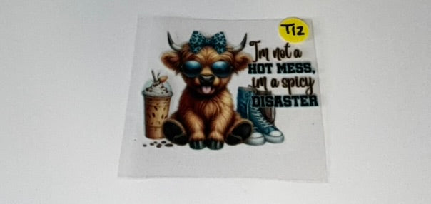 T12 - Cows Decal