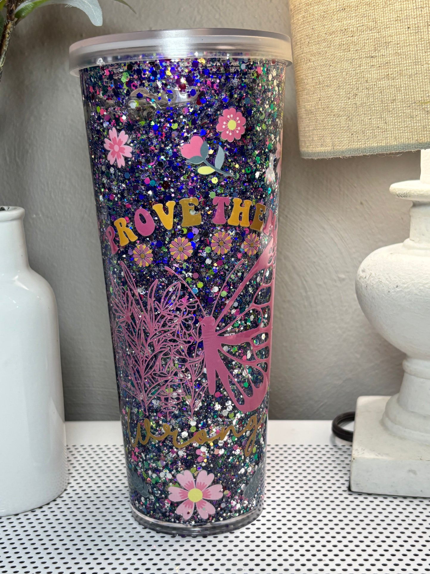 24oz Acrylic Snow Globe