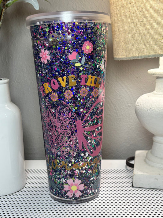 24oz Acrylic Snow Globe