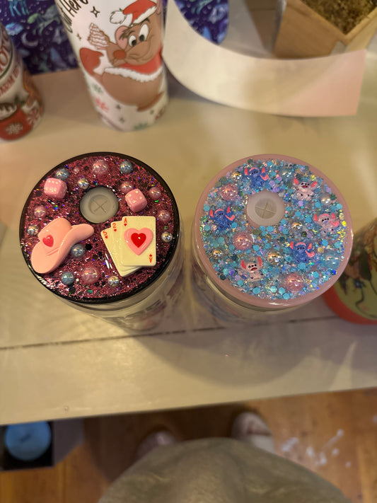 Small Decorated Lid