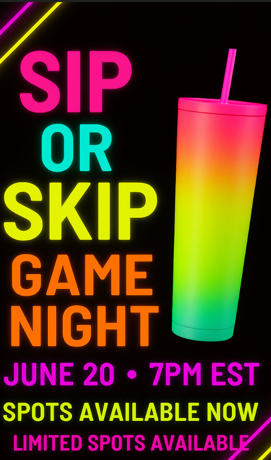 Sip or Skip Game Night