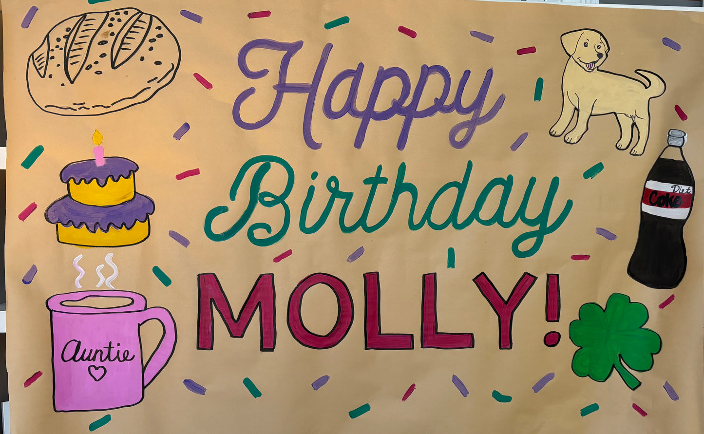 Customized Hand-Made Sign