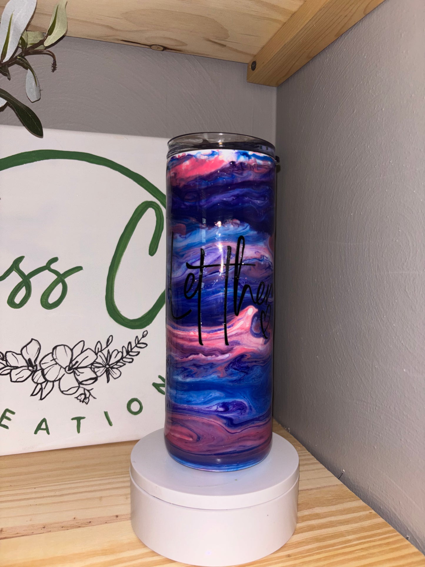 Let Them 20oz SS Epoxy Tumbler