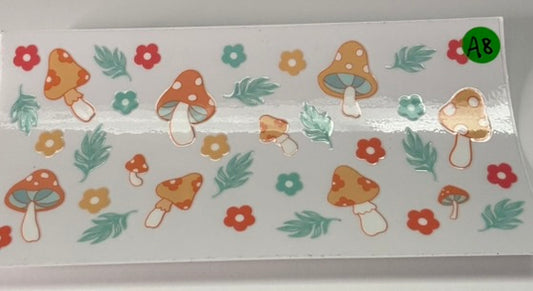 A8 - Boho Mushrooms