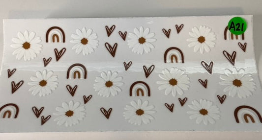 A21 - Boho Rainbows and Daisies