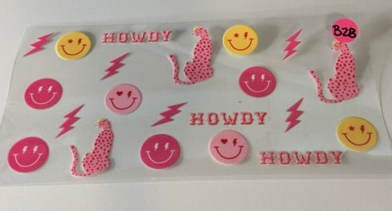 B28 - Pink Howdy