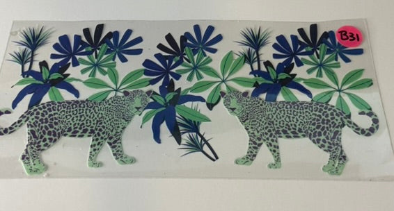 B31 - Blue Cheetah