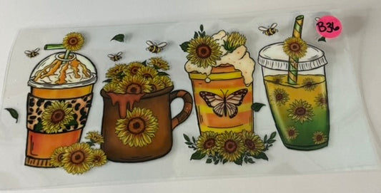 B36 - Bees and Sunflower Coffee