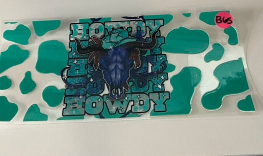 B65 - Teal Howdy