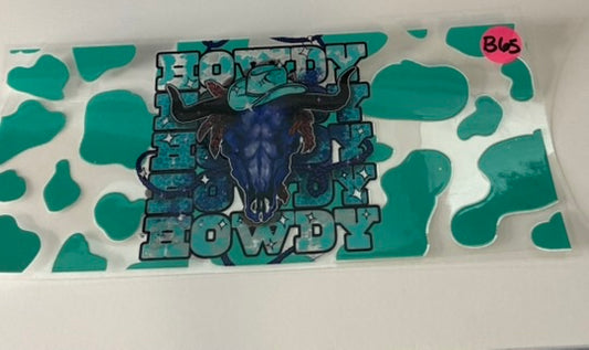 B65 - Teal Howdy