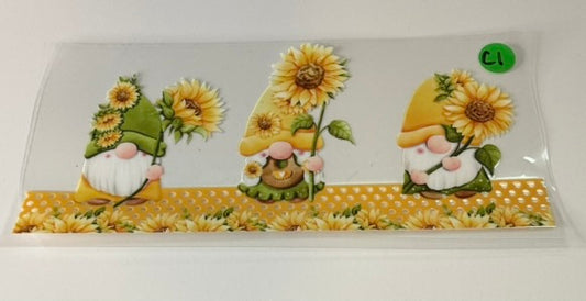 C1 - Sunflower Gnomes