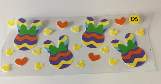 D5 - Colorful Bunny Ears