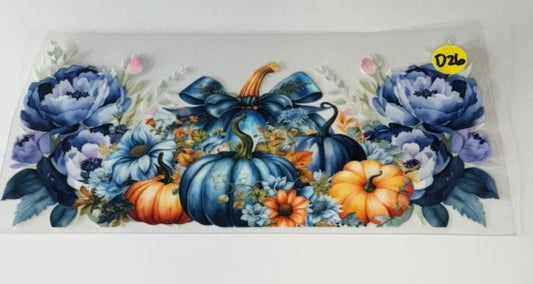 D26 - Blue Pumpkins