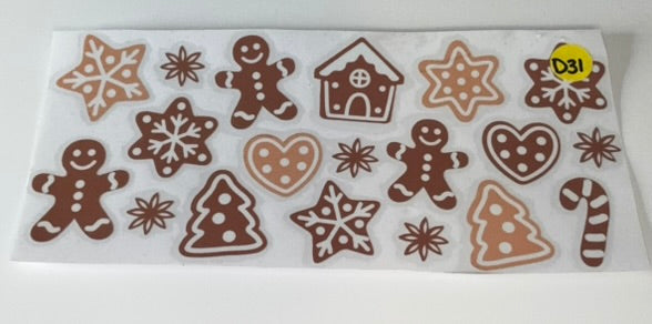 D31 - Gingerbread & Houses