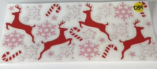 D34 - Red Reindeer