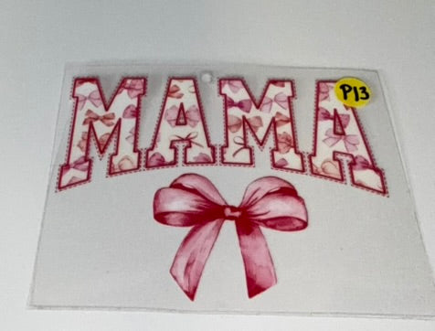 P13 - Family/Mom Decal