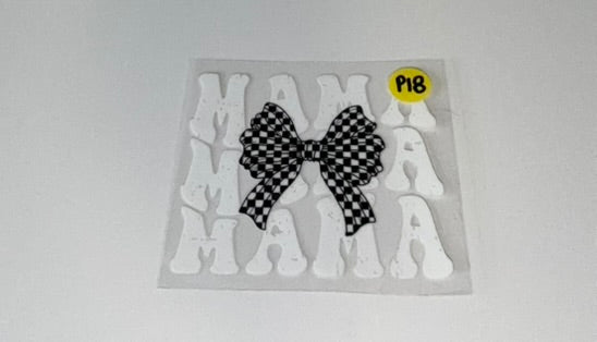 P18 - Family/Mom Decal