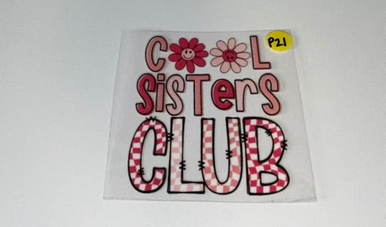 P21 - Family/Mom Decal
