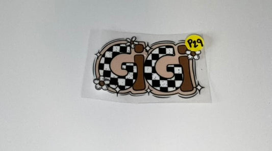 P29 - Family/Mom Decal