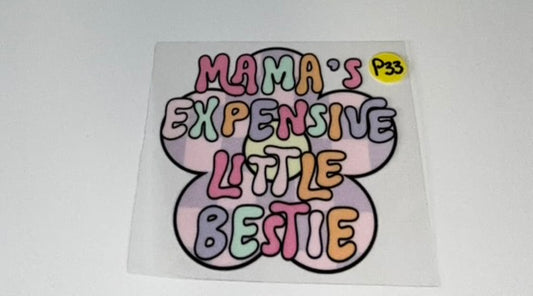 P33 - Family/Mom Decal