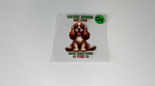 Q5 - Dogs Decal