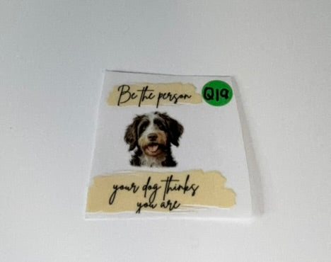 Q19 - Dogs Decal