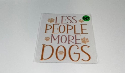 Q27 - Dogs Decal