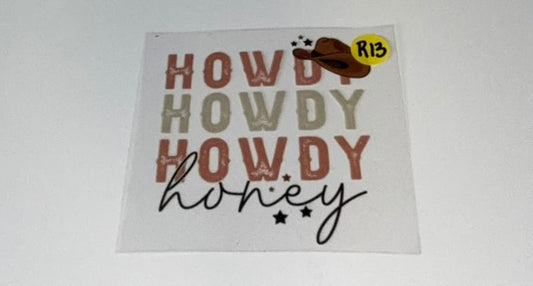 R13 - Western Decal
