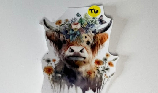 T6 - Cows Decal