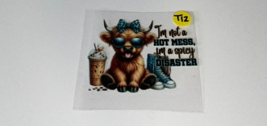 T12 - Cows Decal