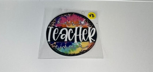V3 - Teacher Decal