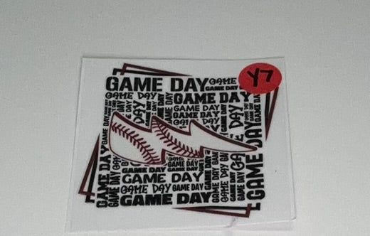 Y7 - Sports Decal