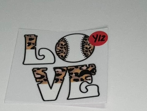 Y12 - Sports Decal