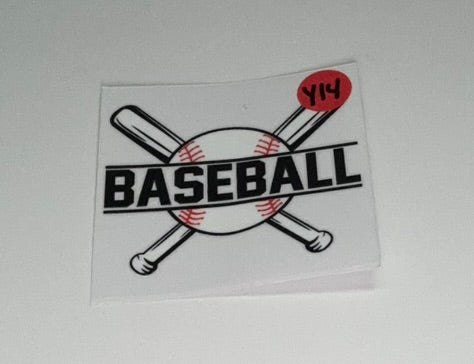 Y14 - Sports Decal