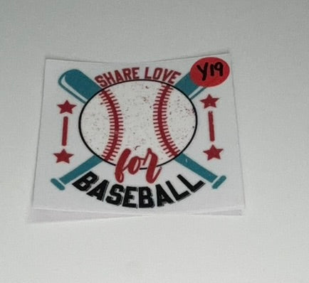 Y19 - Sports Decal
