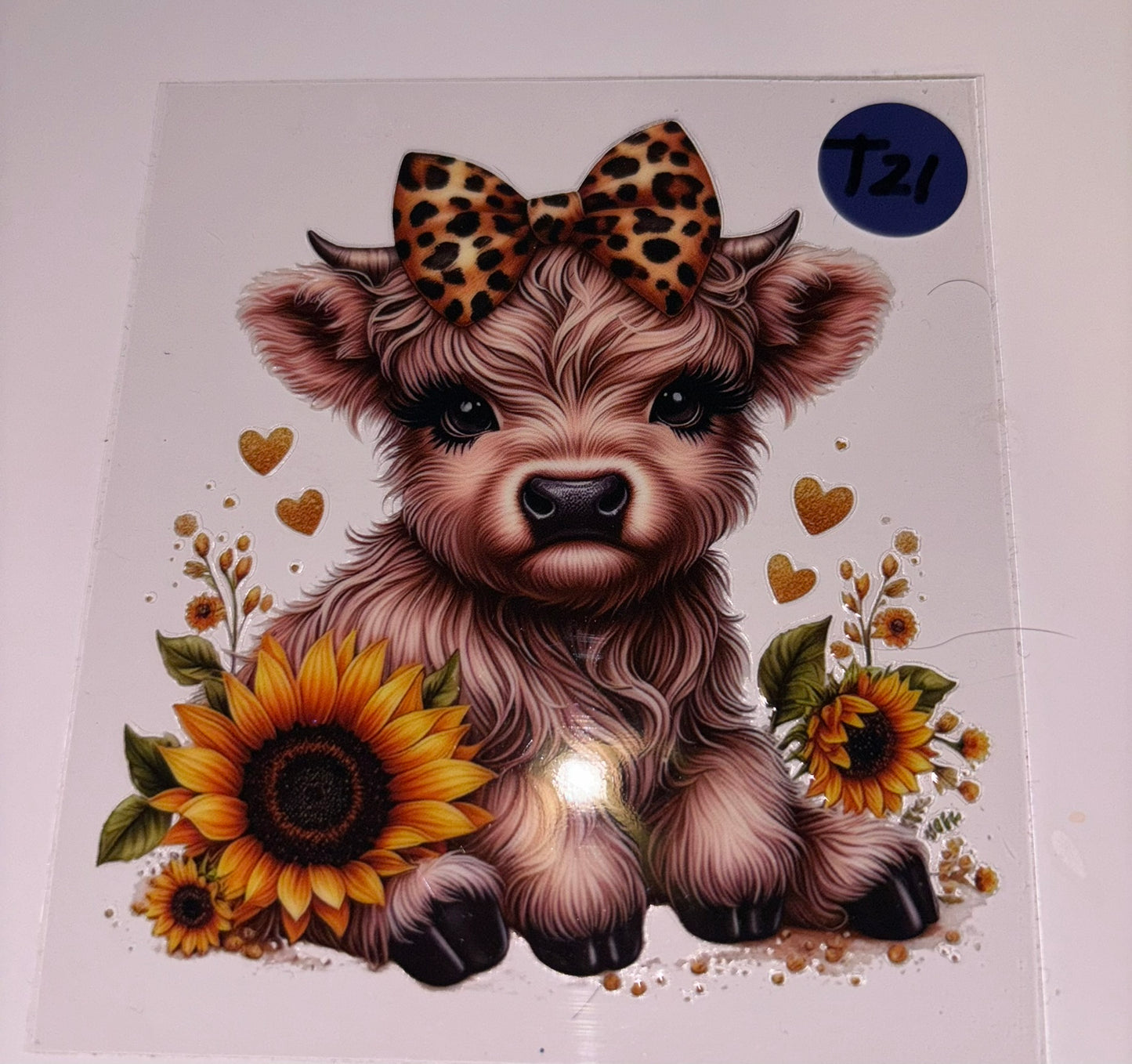 T21 - Cow Decal