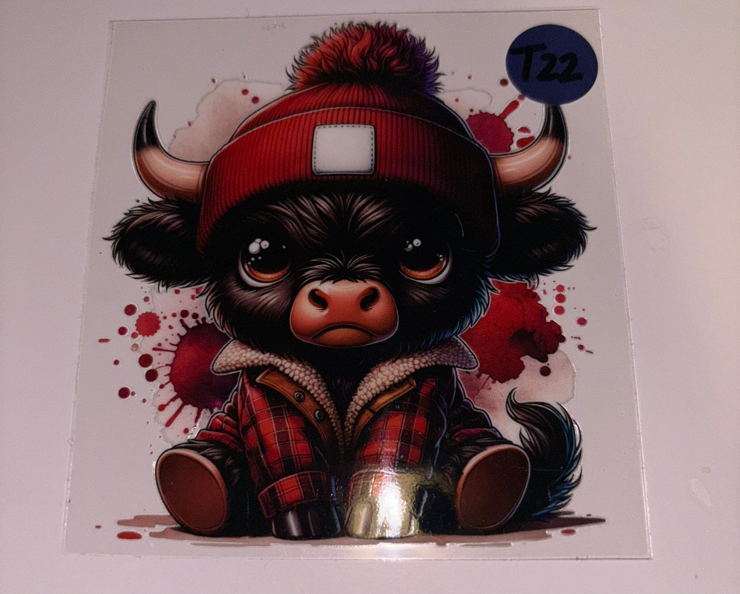 T22 - Cow Decal