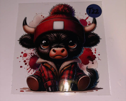 T22 - Cow Decal