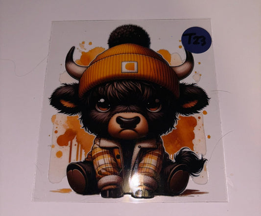 T23 - Cow Decal
