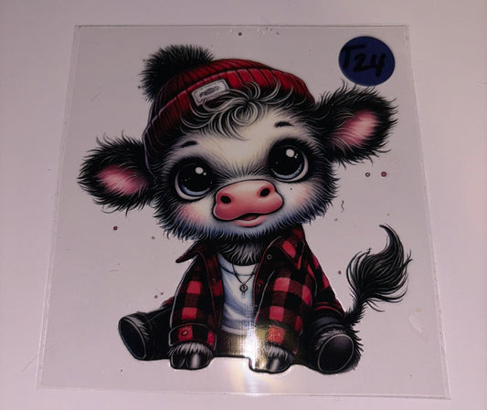 T24 - Cow Decal